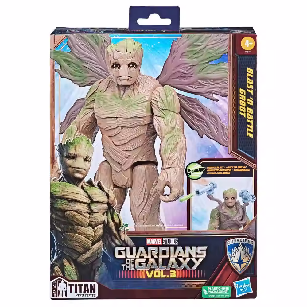 GROOT BLAST N  BATTLE HASBRO