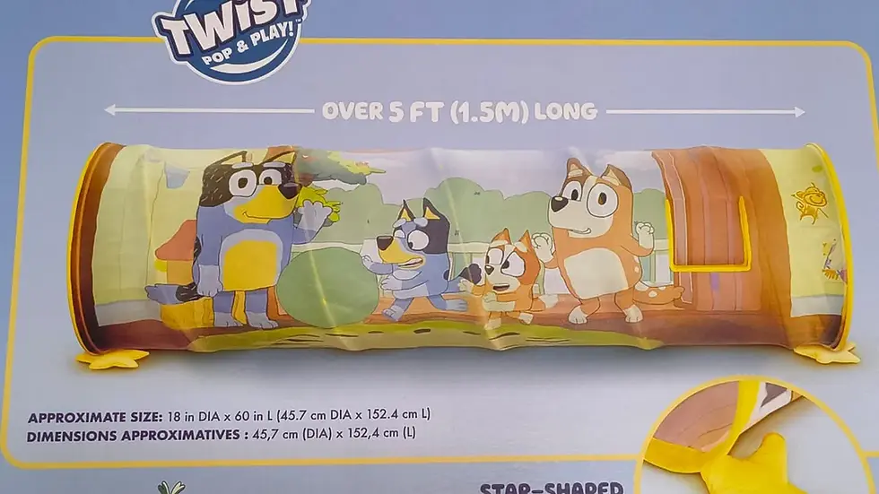 Miniatura: TUNEL DE JUEGO  DELUXE BLUEY JAKKS  PACIFIC