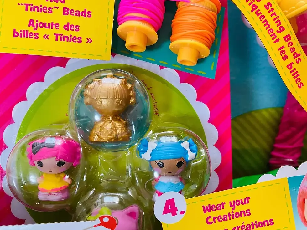 Miniatura: Lalaloopsy Muñeca Tinies Jewelry Maker Haz Tus Propias Joyas