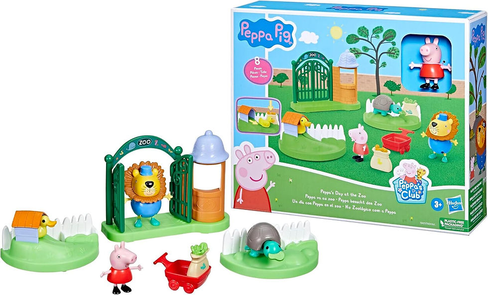 Miniatura: PEPPA PIG EN EL ZOOLOGICO HASBRO