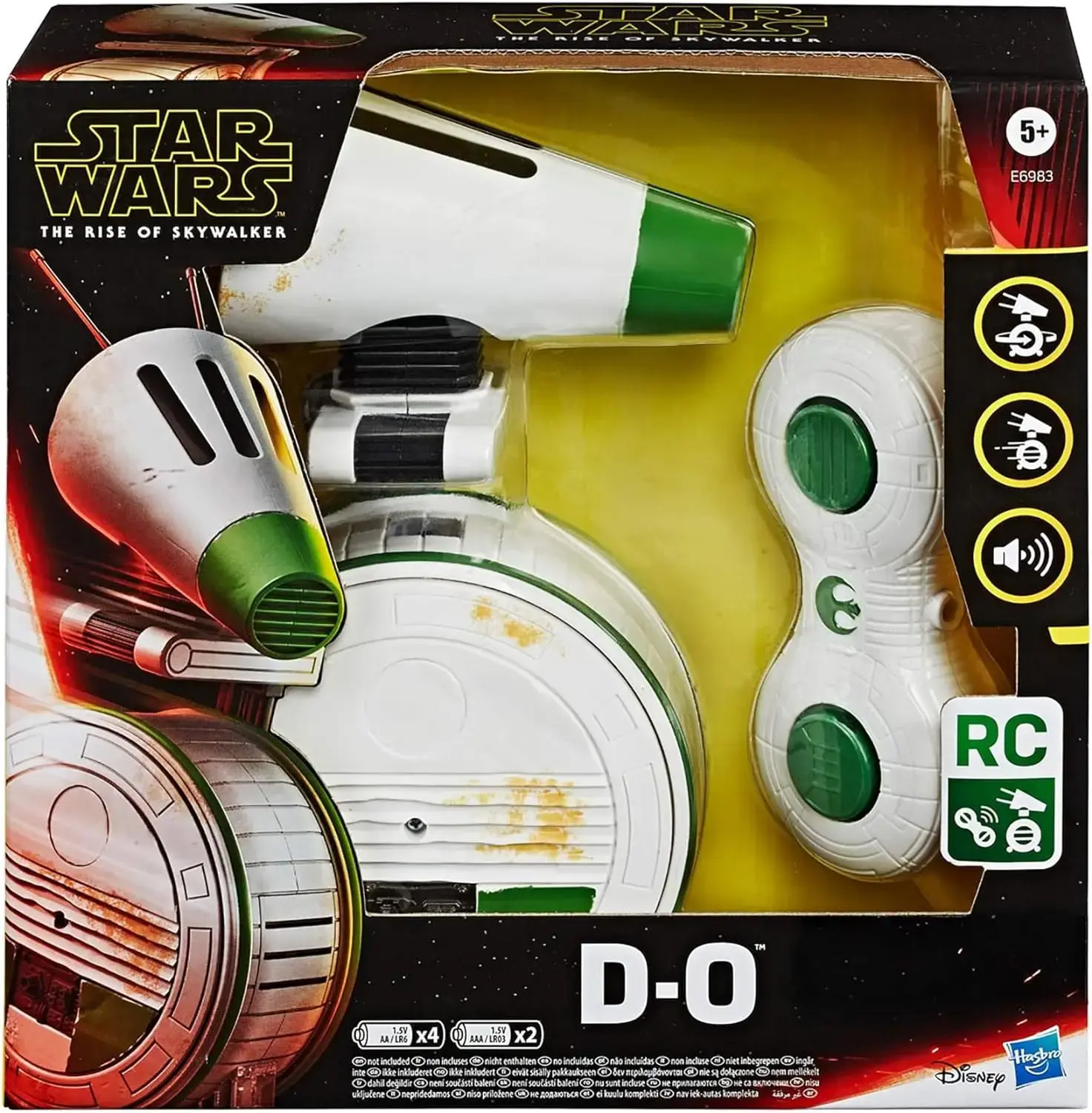 STAR WARS D-O DROIDE  CONTROL REMOTO