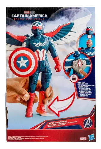 Miniatura: CAPITAN AMERICA  NEW WORLD VUELO