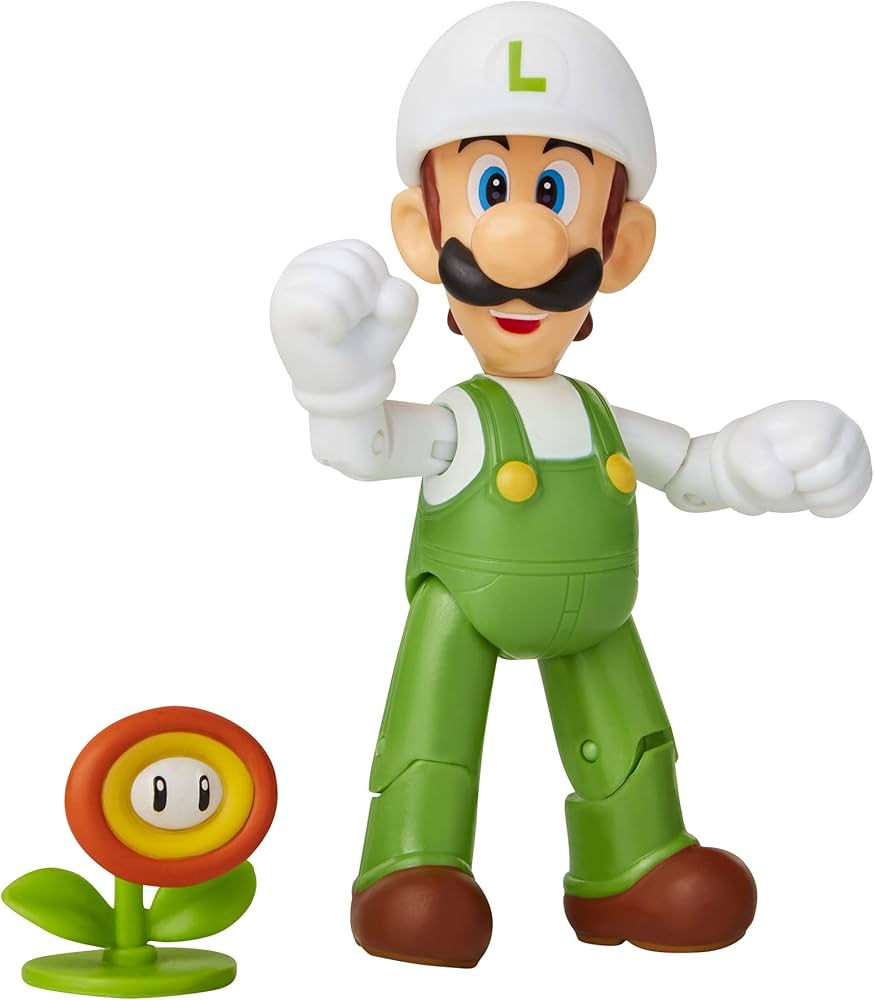 Miniatura: Figura Super Mario Fire Luigi