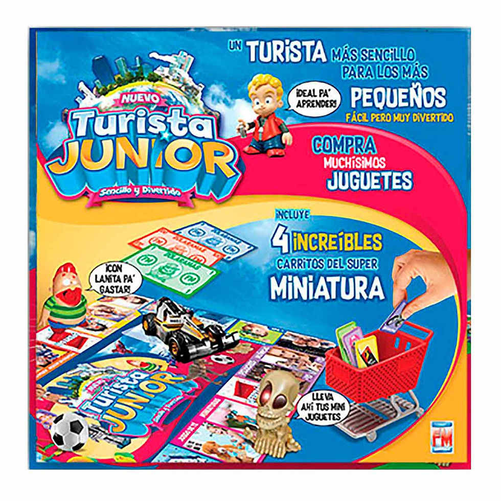 Miniatura: JUEGO DE MESA TURISTA JUNIOR