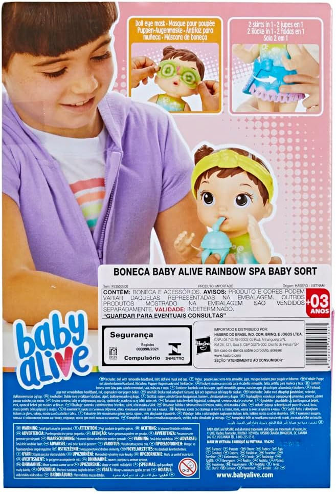 Miniatura: BABY ALIVE BEBE SPA  MULTICOLOR HASBRO