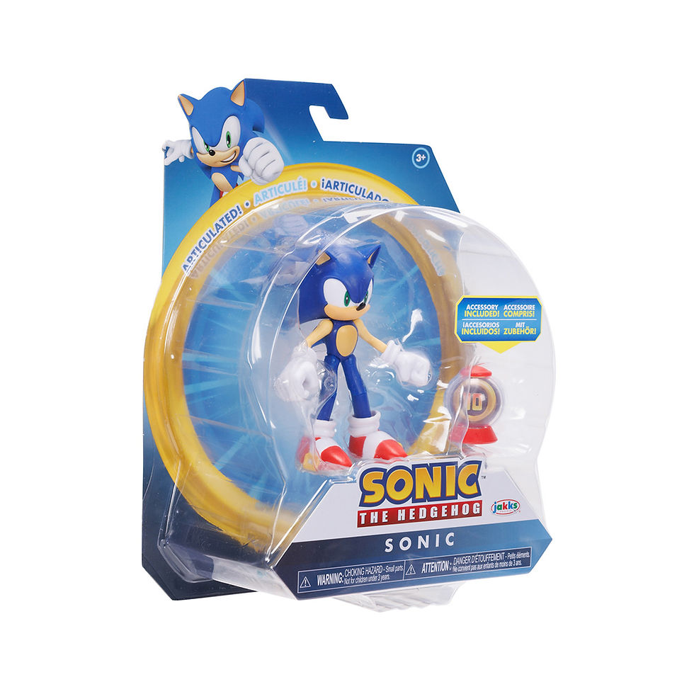 Miniatura: SONIC THE  HEDGEHOG  ARTICULADO SONIC