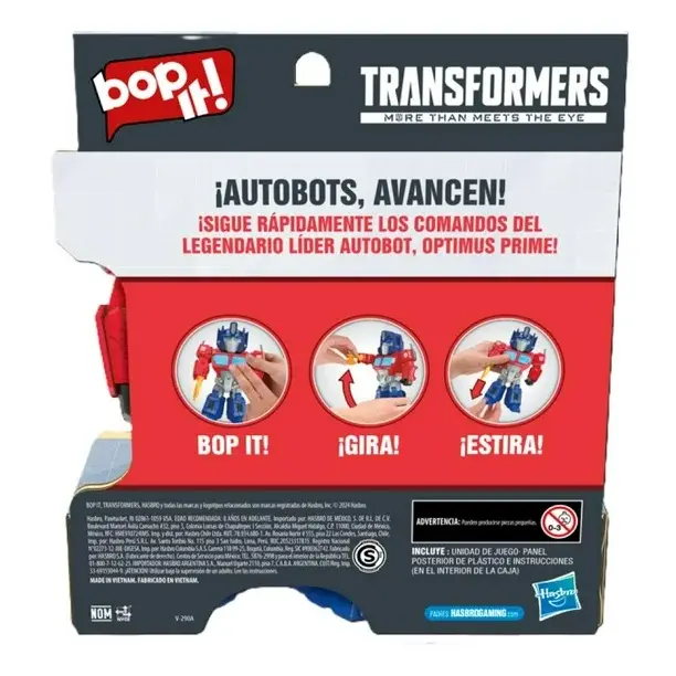 Miniatura: OPTIMUS PRIME BOP  IT HASBRO