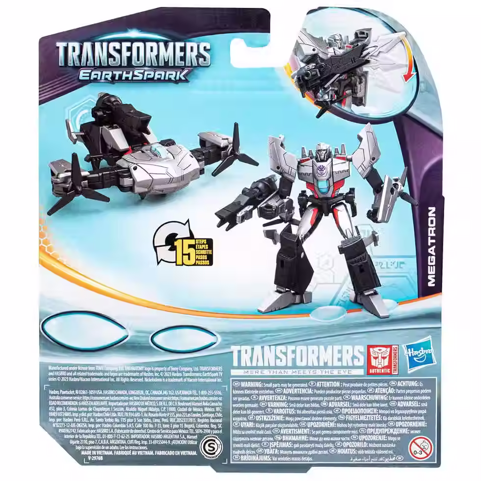Miniatura: TRANSFORMERS  WARRIOR MEGATRON  HASBRO