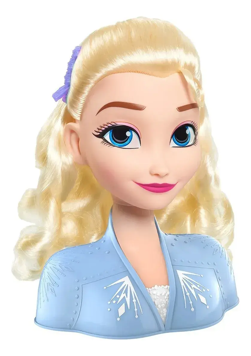 Miniatura: ELSA CABEZA DE  PEINADOS DISNEY  FROZEN