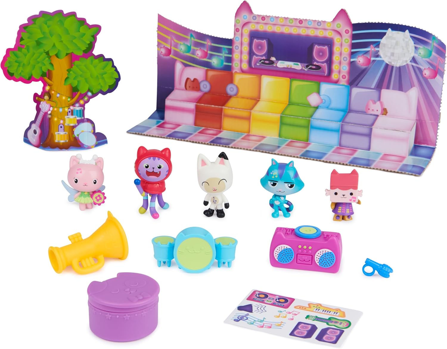 SET AMIGOS  MUSICALES GABBYS  DOLLHOUSE SPIN  MASTER