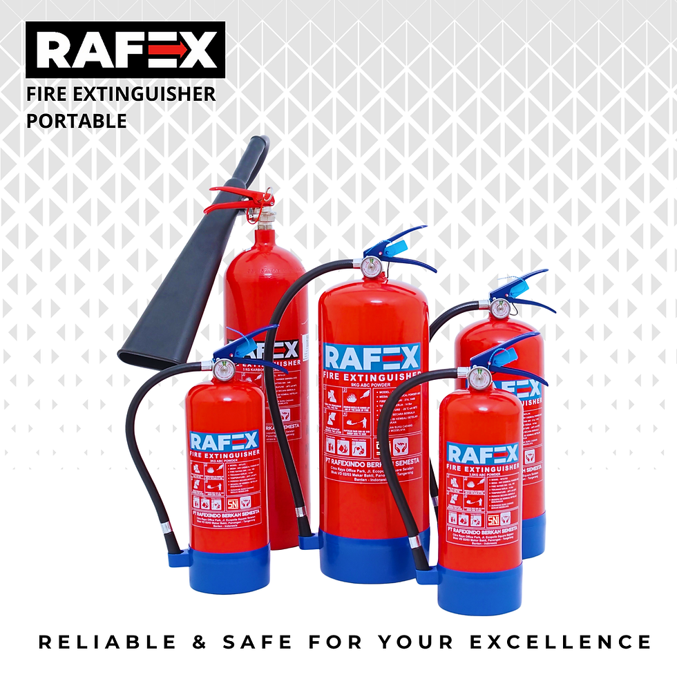 Thumbnail: APAR 6kg ABC Powder / Alat Pemadam Api SNI Rafex