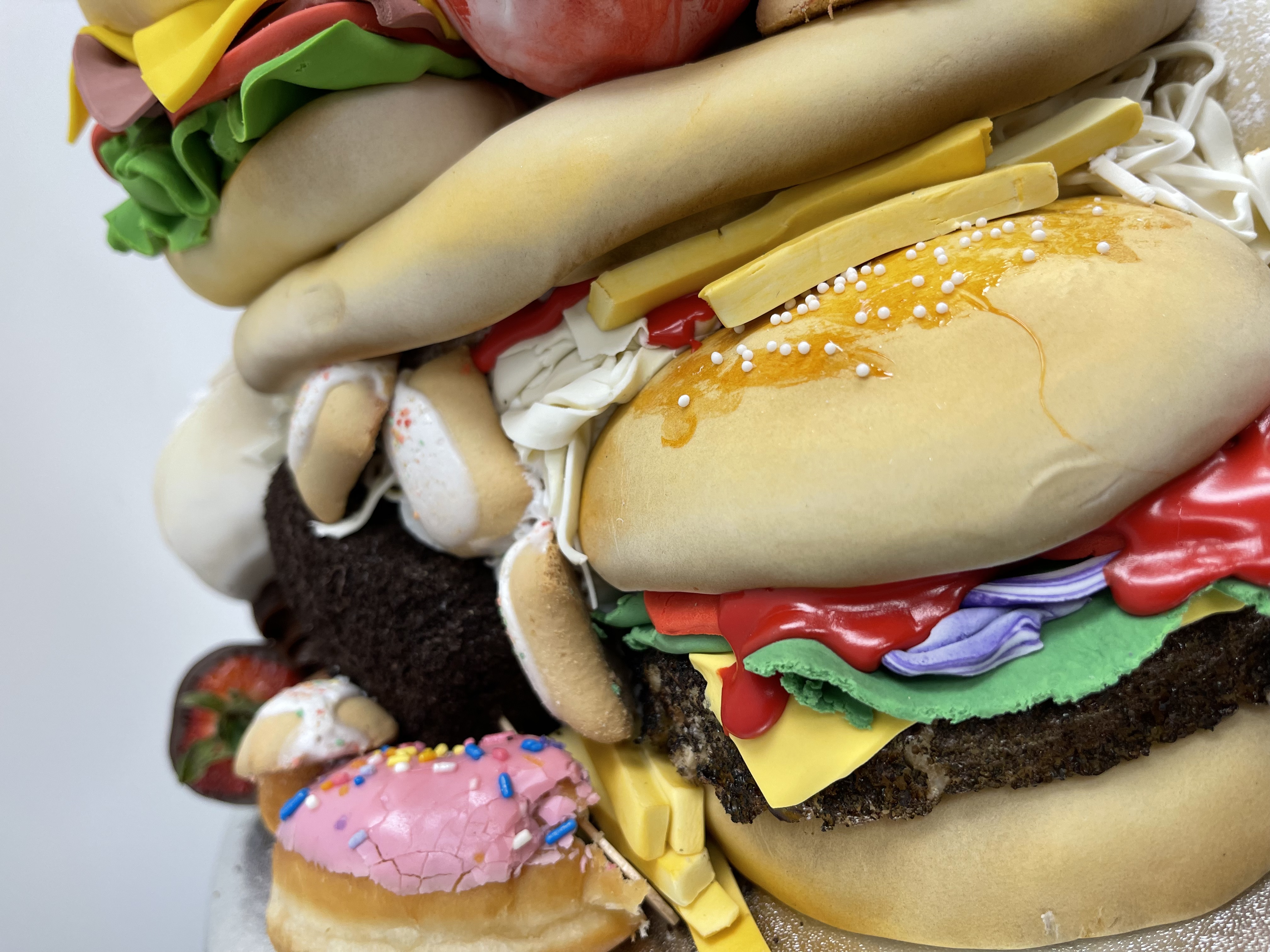 Arranged Food and Objects