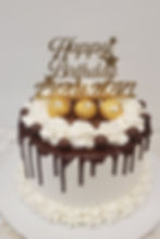 8” Chocolate Drip