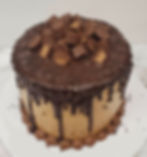  6” Peanut Butter Cups & Ganache Drip
