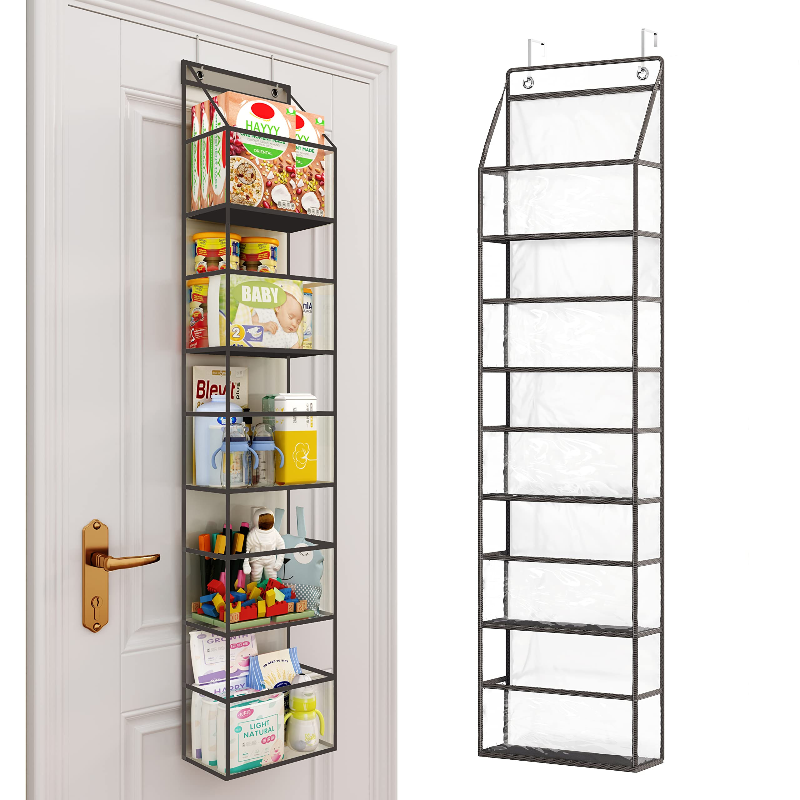 5-Tier Over-the-Door Pantry Organizer