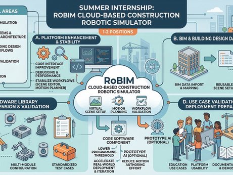 RoBIM 雲端施工機器人模擬平台持續開發與驗證