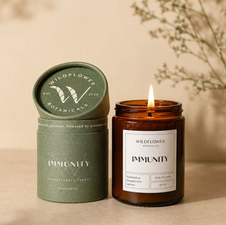 Immunity aromatherapy candle