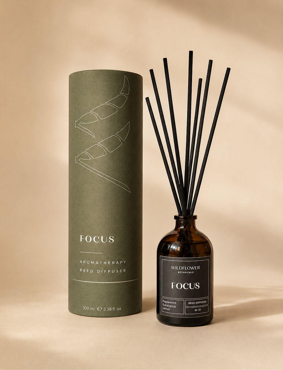 Focus Reed Diffusers aromatherapy blend