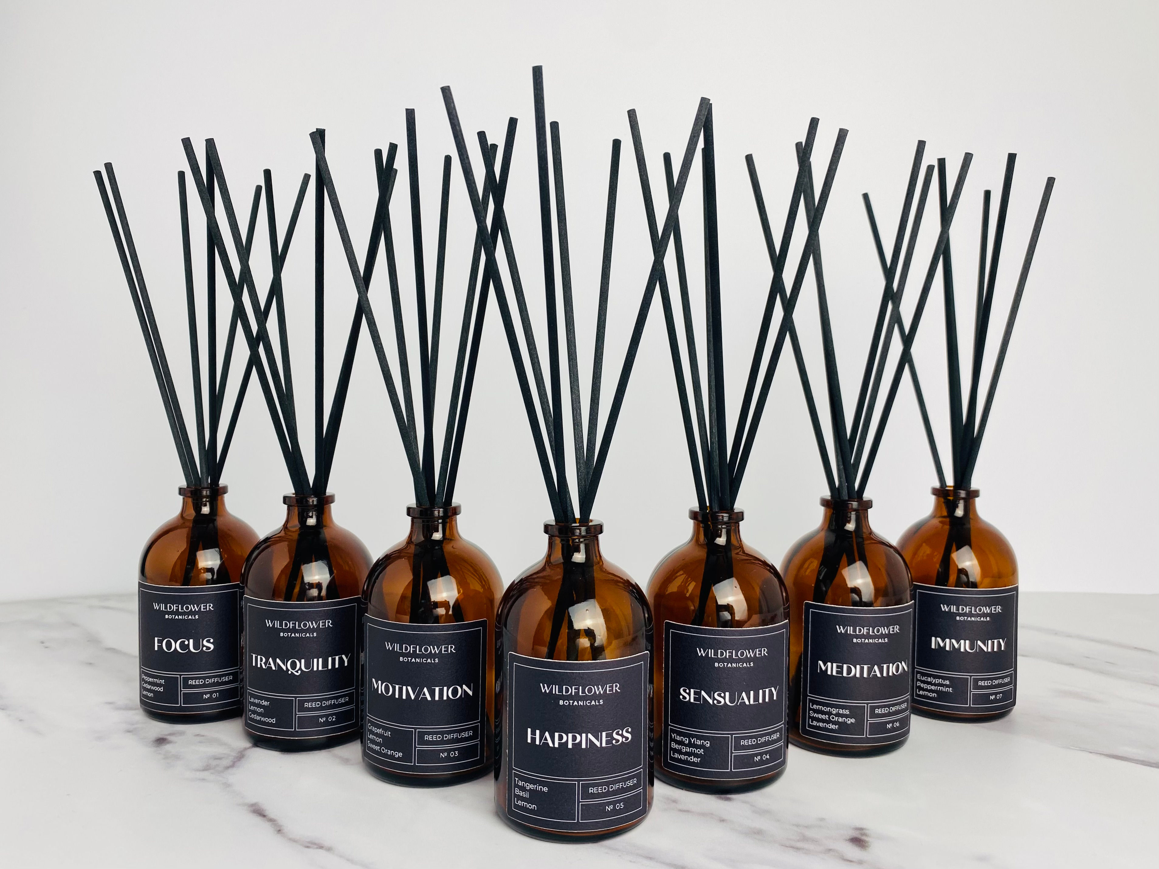 Aromatherapy reed diffusers - Luxury essential oil diffusers