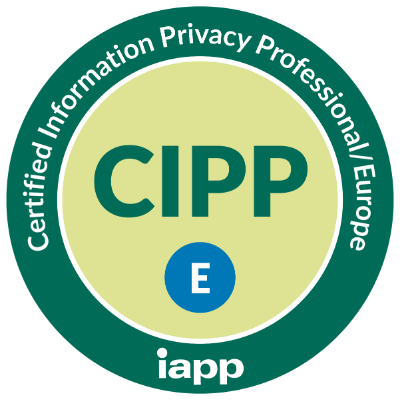 IAPP Certified Information Privacy Professional Europe logo
