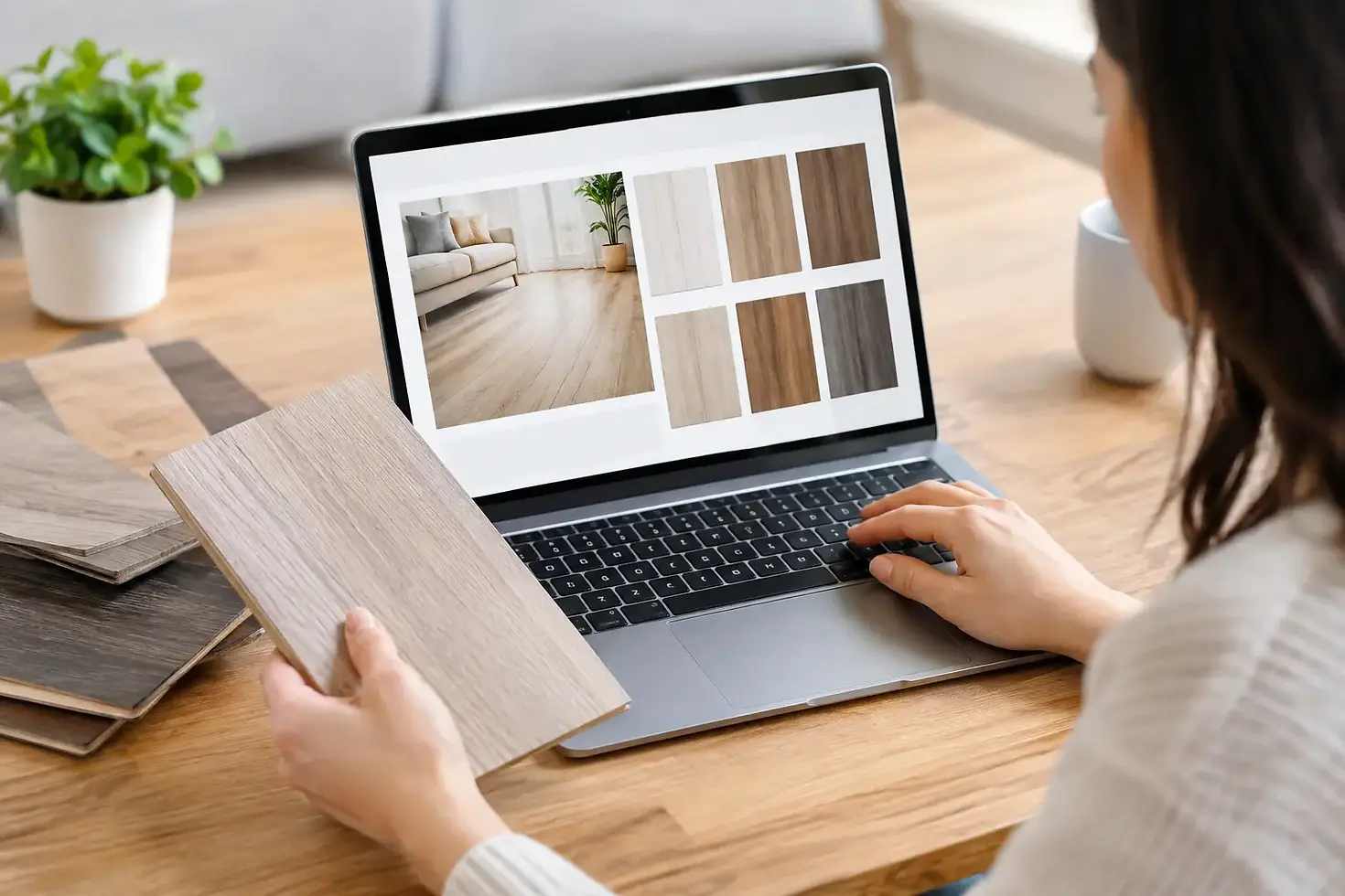Cómo comprar laminados en línea sin equivocarte
