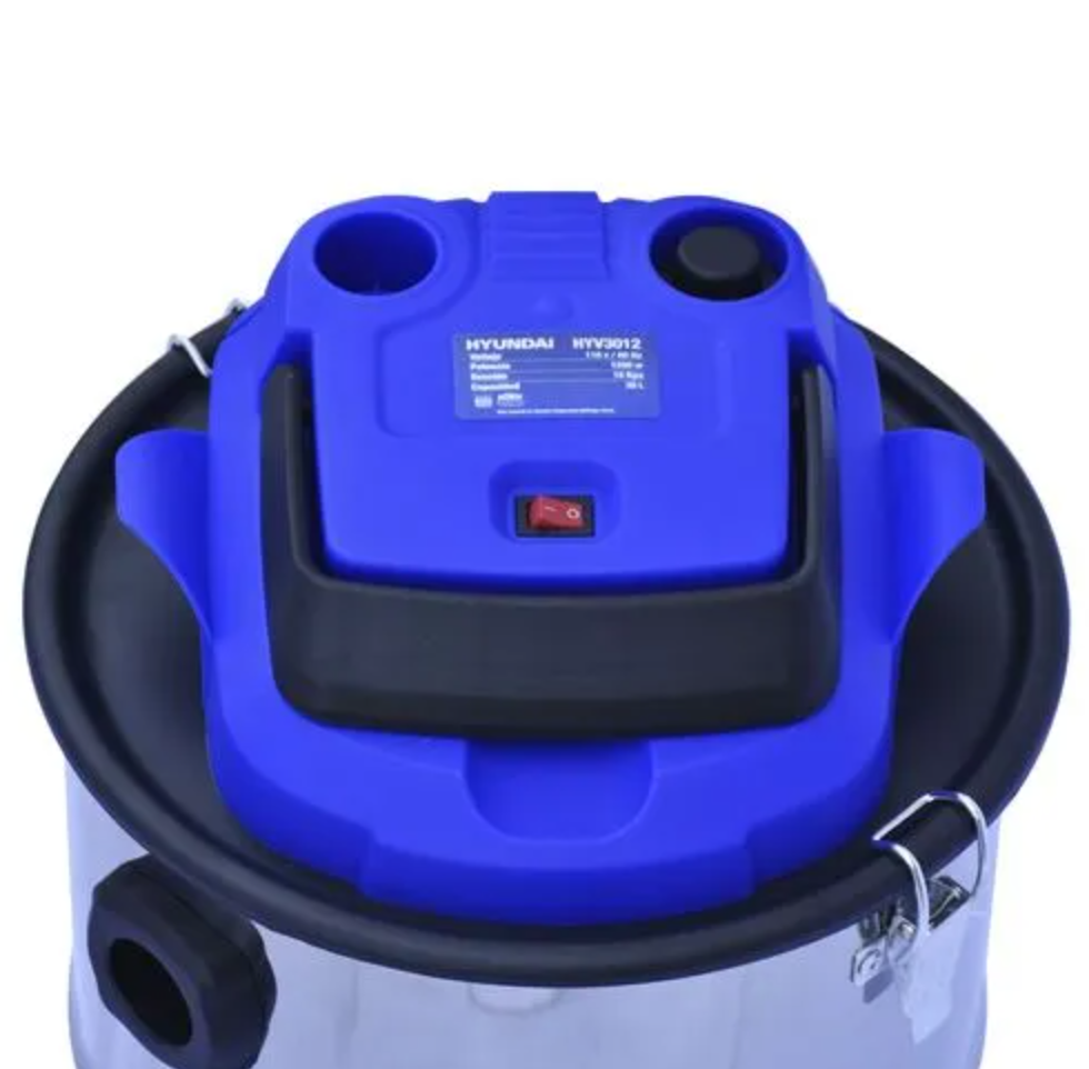 Miniatura: ASPIRADORA ELECTRICA HYUNDAI 1,200W CAPACIDAD 30 LITROS 110V/60HZ - HYV3012
