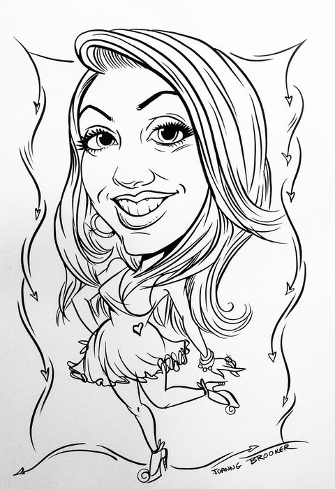 Lady Caricature