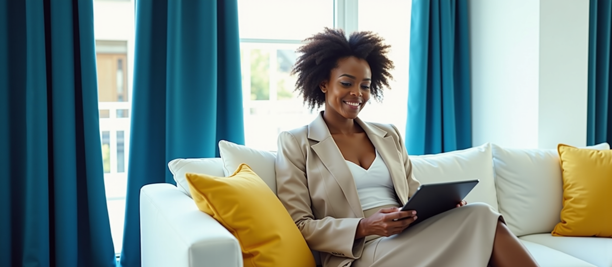 Flex Customer surfing the net