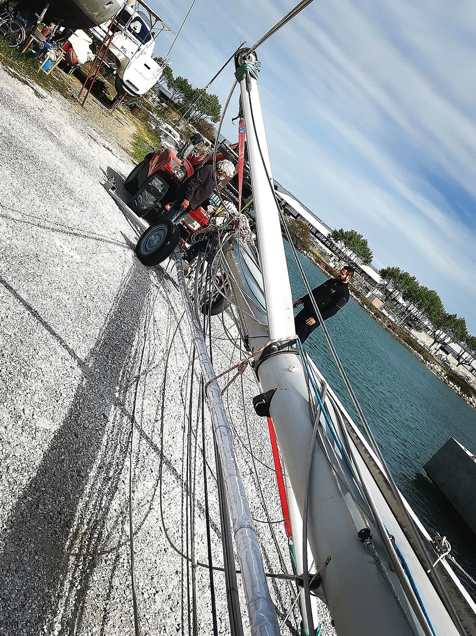 Rematage Navy Service Grand Soleil 52