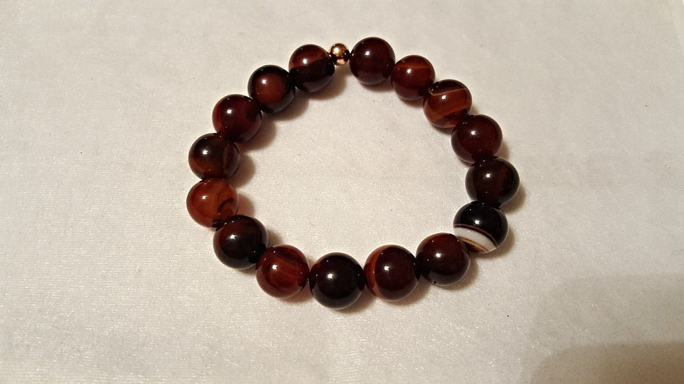 Thumbnail: Fire Agate Healing Bracelet