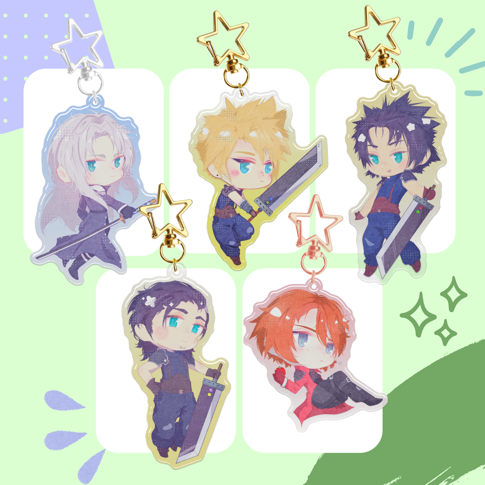 FFVII Charms
