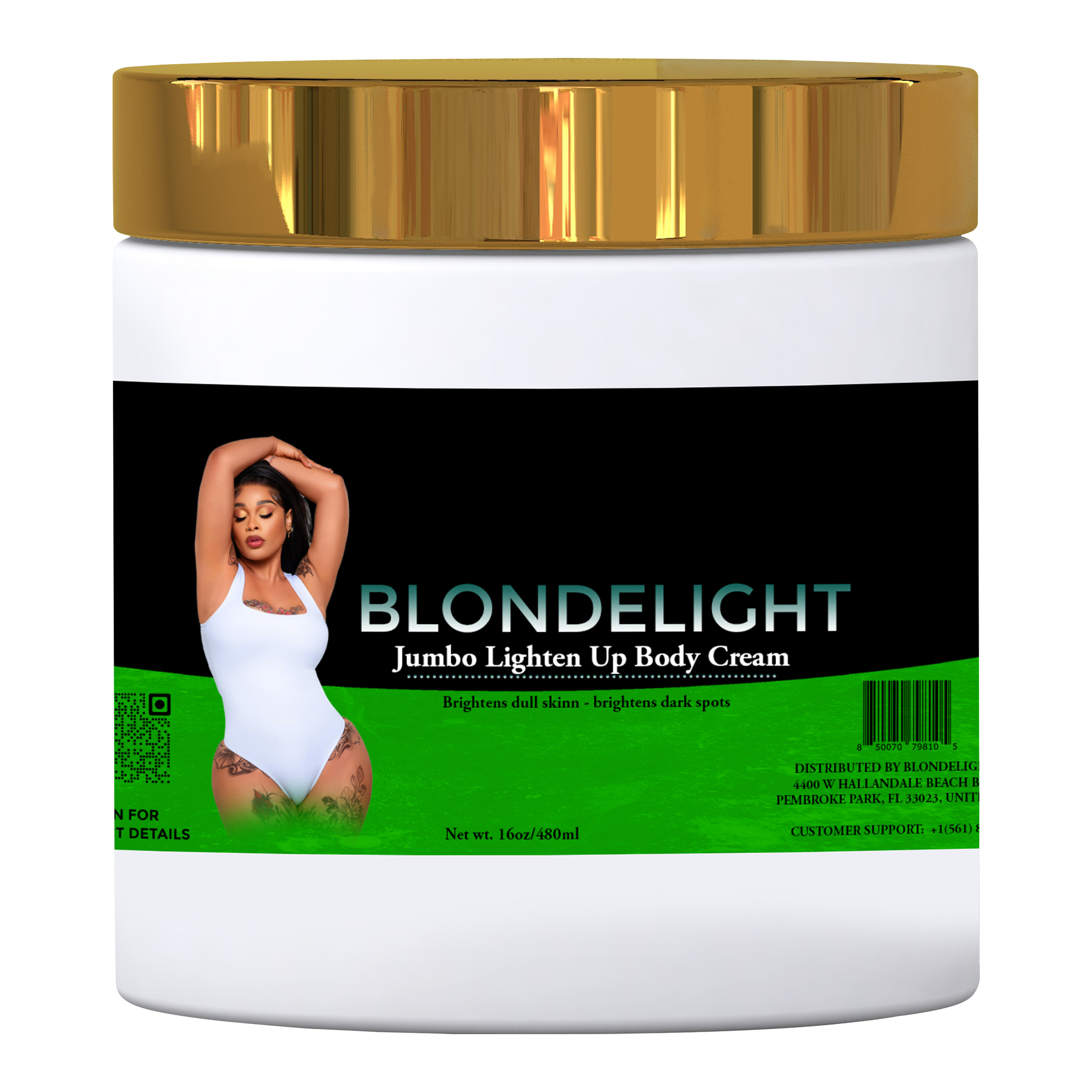 Krèm kò Jumbo Extreme White 16oz