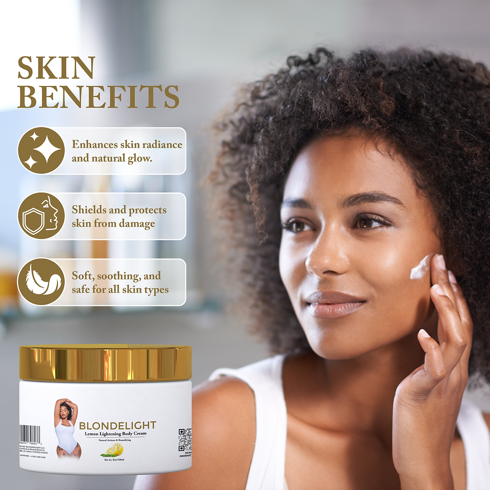Thumbnail: BLONDELIGHT Lemon Radiance Body Cream – 8 oz