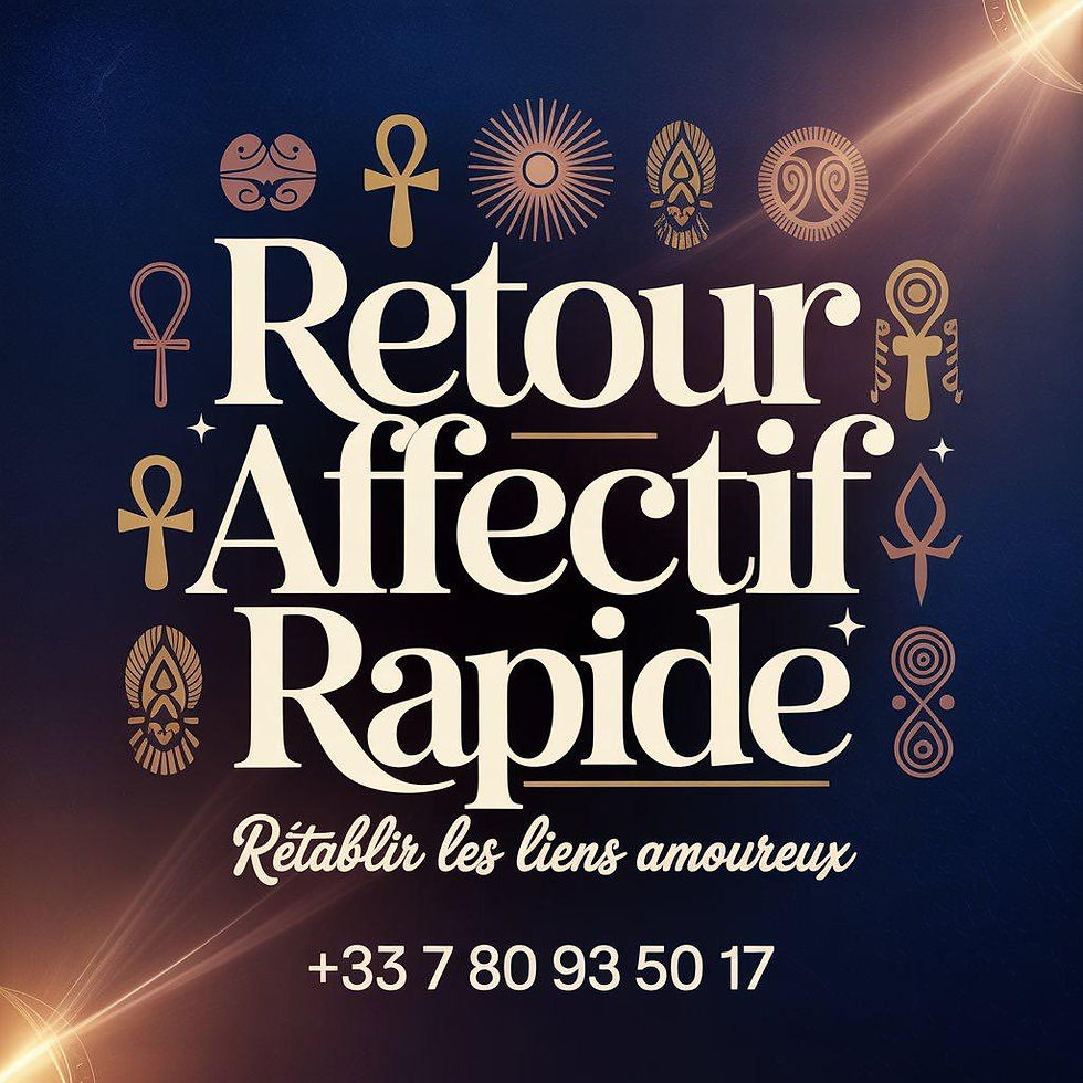 Retour affectif rapide pour retrouver l’harmonie du couple grâce à un rituel spirituel efficace