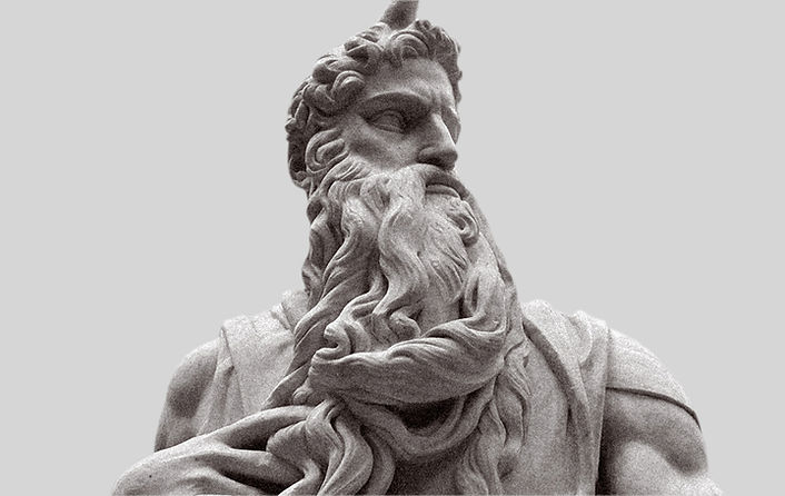 Moses Statue in Myers Park