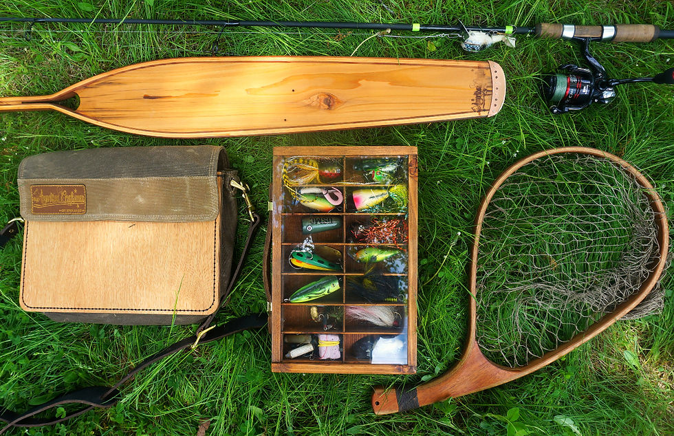 Thumbnail: Curved Wood Fishing Net