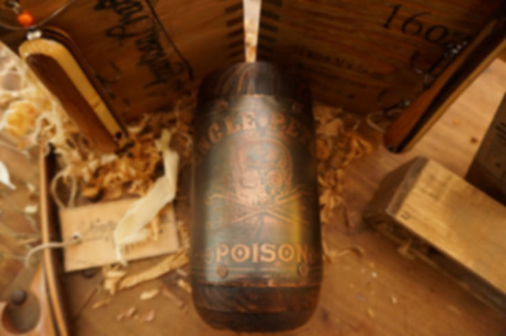 "The Old Man's" Poision Wood Mug