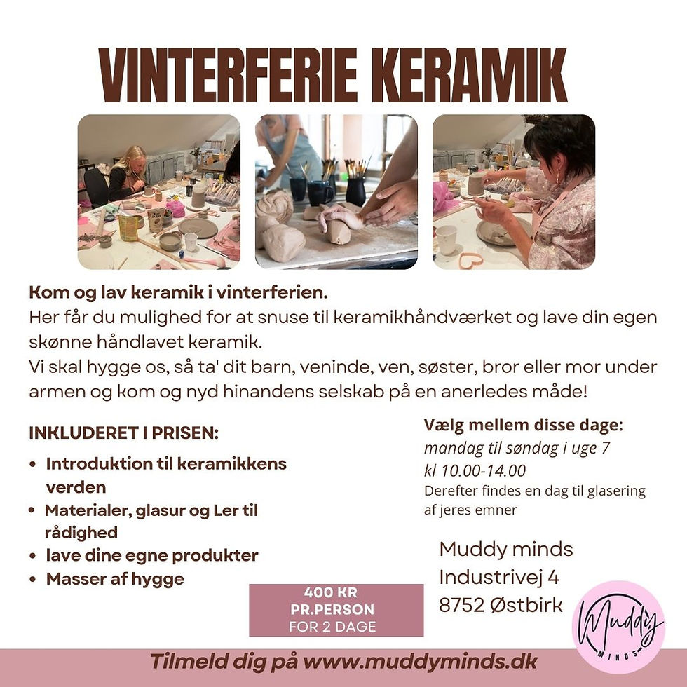 Vinterferie Keramik