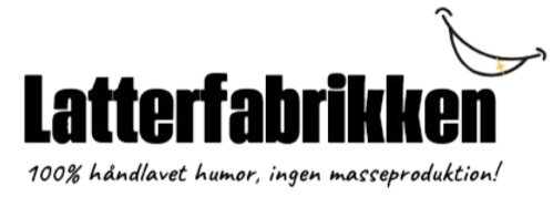 Latterfabrikken logo