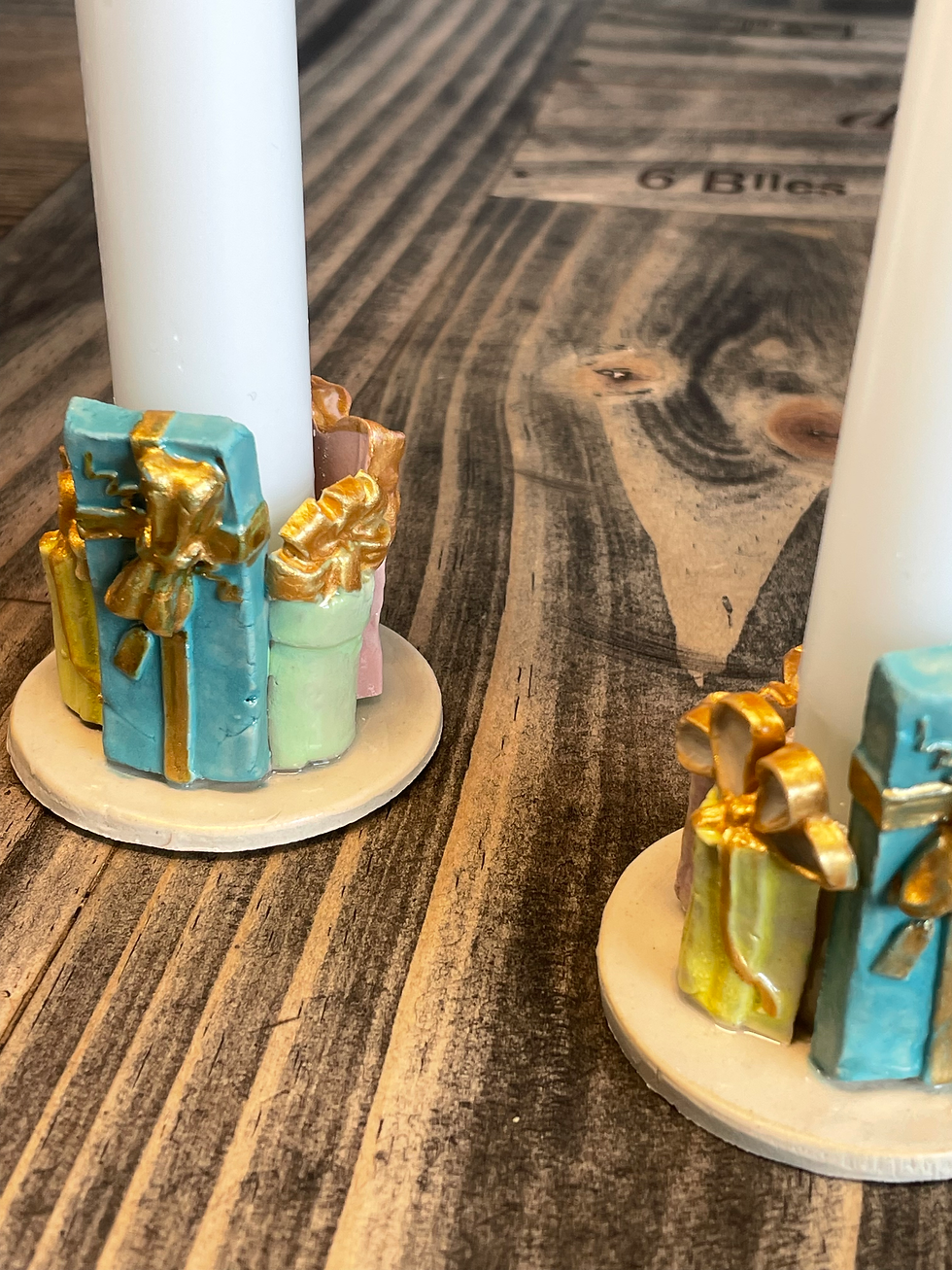 Miniaturebillede: Fødselsdags lysestage