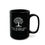 Thumbnail: Inspirational Tree Black Mug - 15oz - 'Grow Through What You Go Through'