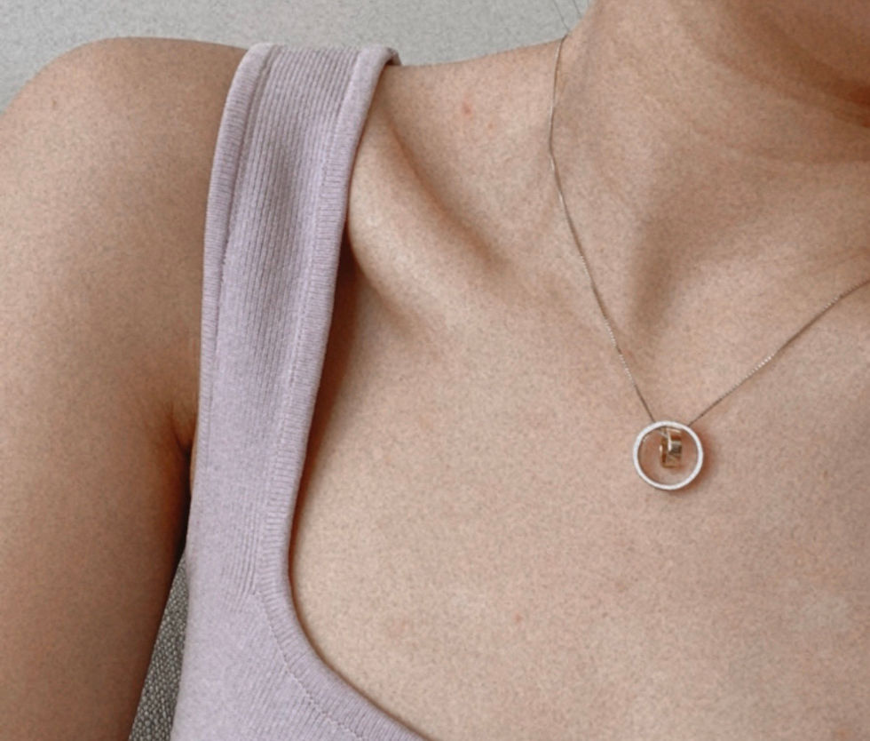 Thumbnail: SD9 Double Pendant Necklace