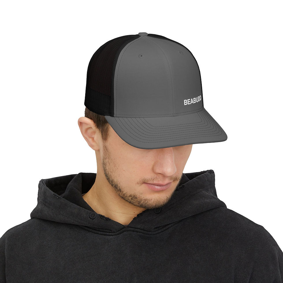 Thumbnail: Be A Budd Trucker Mesh Hat - Unisex