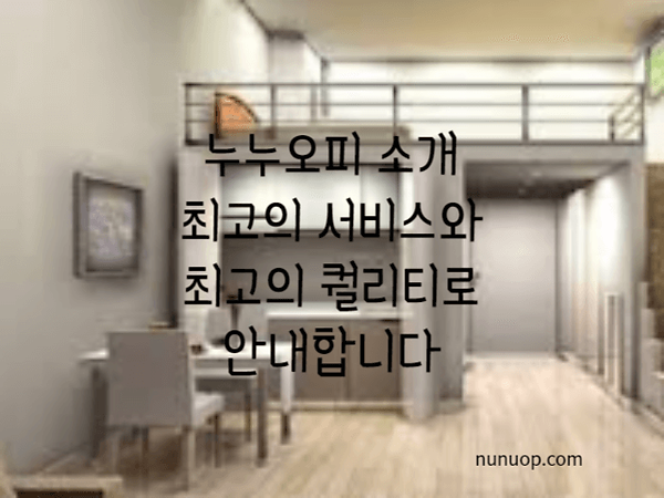 누누오피 소개