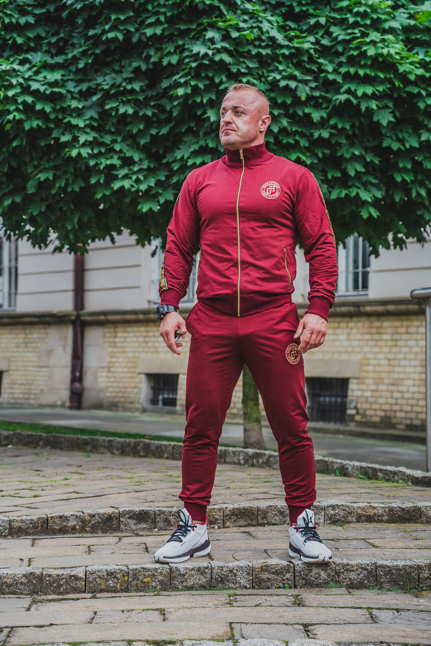 CHRK Premium Tracksuit Burgundy