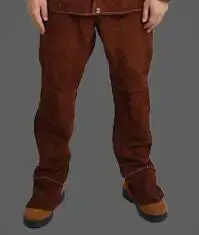 Miniature : Combinaison de travail de soudeur en cuir de vachette