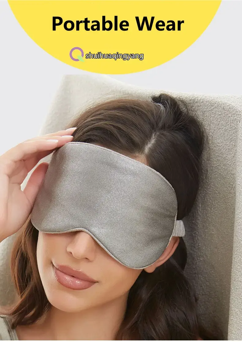 Miniatura: máscara ocular de fibra de plata