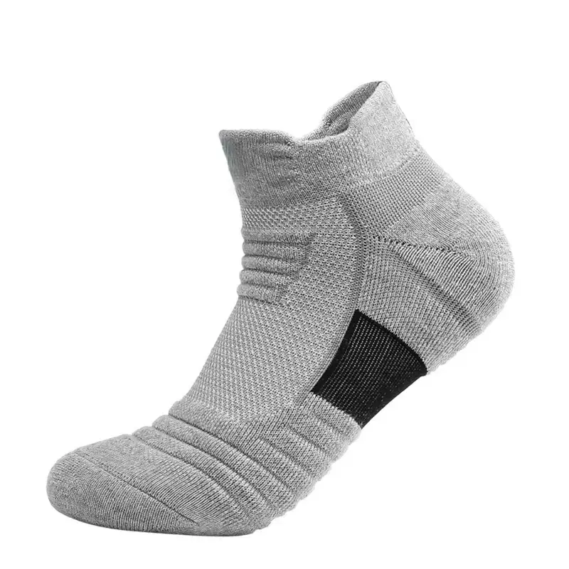 Thumbnail: 1/3 Pairs Anti-slip Football Socks Men Cotton Sock Short Long Tube Soccer Basket