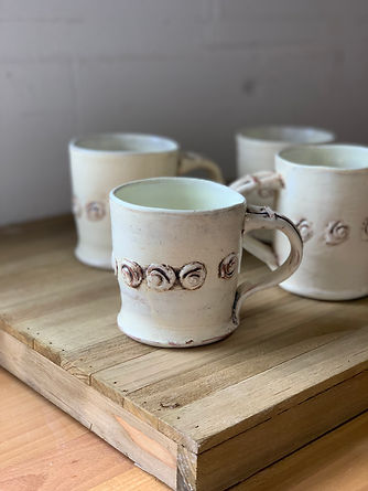 Rosary Mug White