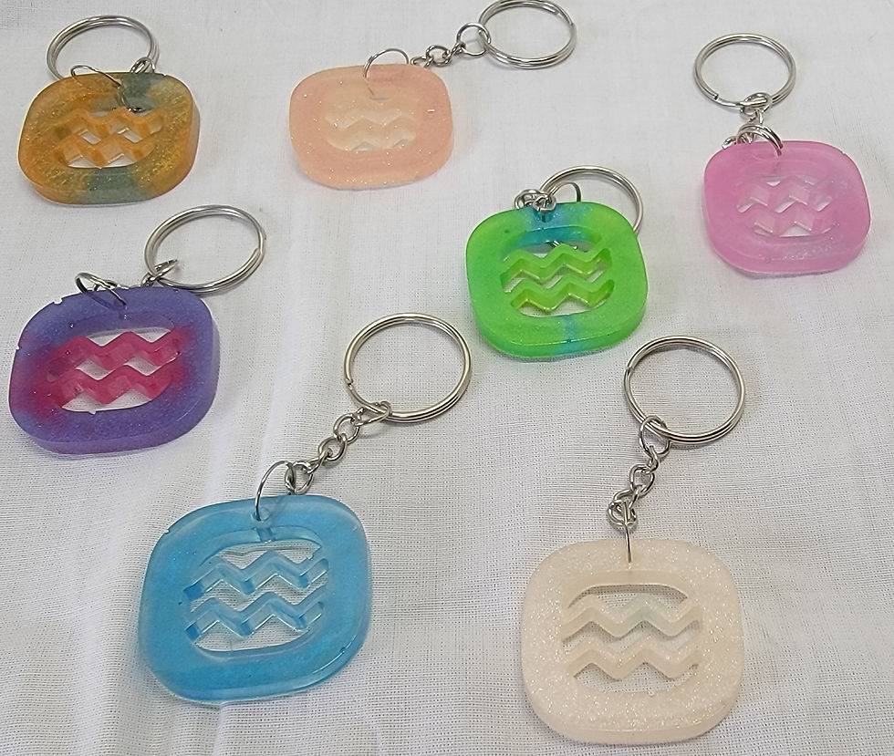 Thumbnail: Zodiac Symbol Key Chains